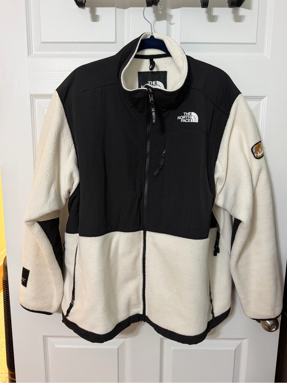 North Face x Khumbu Climbing Retro Denali Jacket White Dune Women’s 3XL Rare